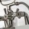 Kingston Brass KS227SN Deck Mount Clawfoot Tub Faucet with Hand Shower, Brushed Nickel KS227SN - alternate 4